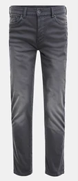 Dunkelgraue High Waist Jeans
