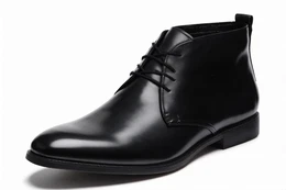Schwarze Business-Schuhe