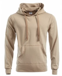 Beige Hoodies