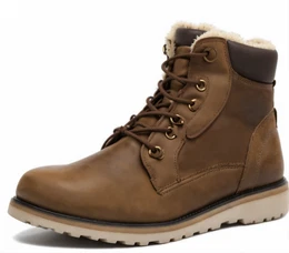 Dunkelbraune Schnürstiefel