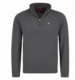 Graue Pullover mit Reißverschluss