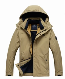 Khaki Outdoorjacken