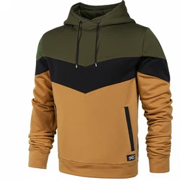 Braune Hoodies für Männer