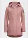 Pink parka prijelazne jakne