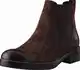 Dunkelbraune klassische Stiefel