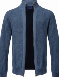 Blau Strickjacken für Männer