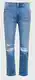Blaue Skinny Jeans