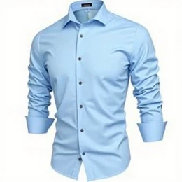 Hellblaue Hemdblusen