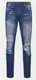 Blaue High Waist Jeans