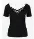 Dámské Černá Short sleeves Trička