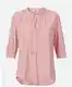Pink s V-Izrezom Bluze i Tunike