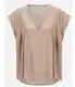 Dámské Béžová Short sleeves Halenky & Tuniky