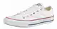 Bijele Converse niske tenisice