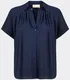 Temno modra Short sleeves Bluze & Tunike za dame