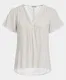 Bela Short sleeves Čipkaste Bluze za dame