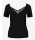 Dámské Černá Short sleeves Trička