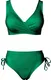 Zelené bikinové sety