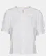 Dámské Bílá Short sleeves Halenky & Tuniky