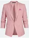 Růžové saka a blejzry