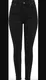 Černé skinny džíny