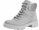 Světle šedé kotníkové boty Světle šedé kotníkové boty
