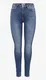 Modré skinny džíny Only