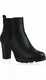 Černé kotníkové boty