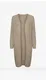 Béžové Dlouhé Kardigany