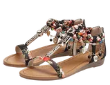 Sandály s Květovaným Vzorem image