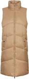 Hnědé Dlouhé Nafukovací Bundy image