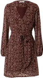 Vínové zavinovací šaty image