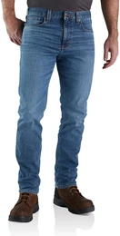 Jeans Rugged Flex Straight Tapered Jean Herren Stretch Hose 102807 - houghton - W38/L34