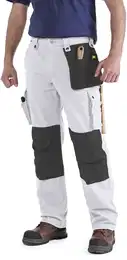 EMEA multipocket ripstop pant 100233 - white - W28/L30