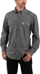 Carhartt Loose Chambray Hemd L/S Shirt (104368) grau