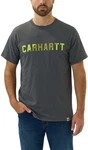Carhartt Force Flex Block Logo T-Shirt grau