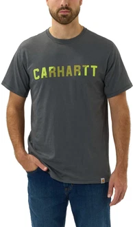 Carhartt Force Flex Block Logo T-Shirt Carhartt Force Flex Block Logo T-Shirt