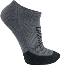 FORCE LOGO LOW CUT SOCK 3 PACK SL9953M - carbon heather - LRG