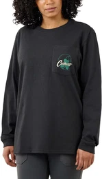 SHAMROCK GRAPHIC T-SHIRT L/S 105624 - black - M
