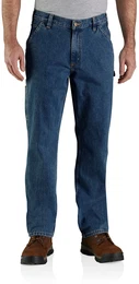 LOOSE FIT UTILITY JEAN 104941 - canal - W40/L32