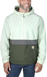 Herren berziehjacke Lightweight Packable Anorak 105749 - tender green/dusty olive - S