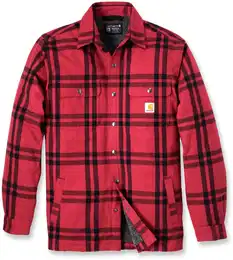 Roane Hooded Shirt Jac 106354 - crabapple - S