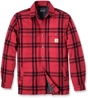 Carhartt Relaxed Fit Flannel Sherpa Lined Hemd/Textiljacke