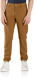 Relaxed Fit Canvas Jogger Pant 106889 - brown - W36