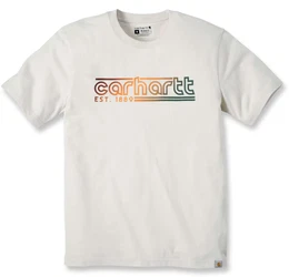 S/S Logo Graphic T-Shirt 106538 - oat milk - M