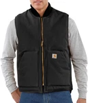 Carhartt Firm Duck Weste Relaxed Fit Rib Collar Hellbraun/braun