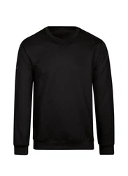 TRIGEMA Sweatshirt schwarz