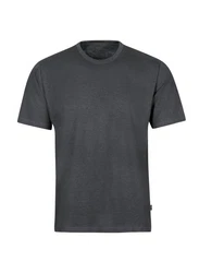 Trigema T-Shirt TRIGEMA T-Shirt DELUXE Dunkelgrau/Grau/Dunkelblau/Hellgrau