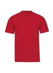 Trigema T-Shirt TRIGEMA T-Shirt DELUXE Rot/Dunkelrot