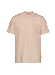 Trigema T-Shirt TRIGEMA T-Shirt DELUXE Beige/Khaki/Braun
