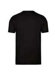 Trigema T-Shirt TRIGEMA V-Shirt DELUXE Schwarz